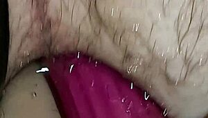 Double Anal Penetration Starting with a Wild Dildo Twist