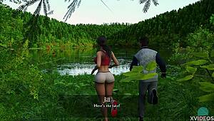 Jill's Stunning Body In Bikini Teases In College Roleplay POV