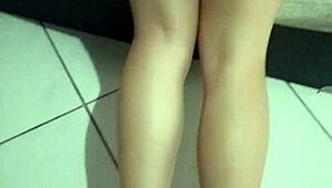 Fucking the nympho's pussy hard