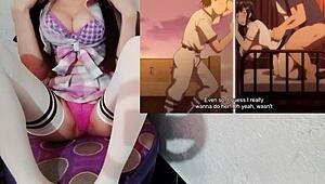 busty latina student loses virginity to teacher in hentai cartoon.