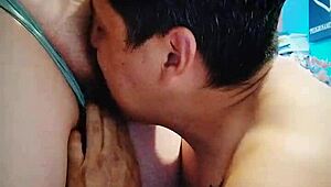 My neighbor kisses my ass before breaking it passionately