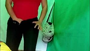 Latina Secretary Hides Secret, Makes Homemade Porn After Work