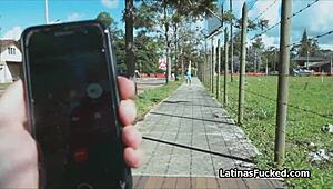 Super Cute Latina Amateur Meets Cock On Her First Casting