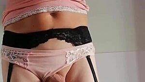 Misr4 Sissy Teases With Anal Plug Insertion