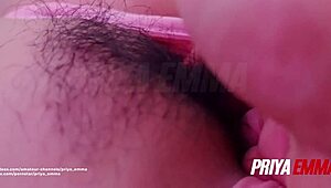 Horny stepdaughter caught masturbating gets help