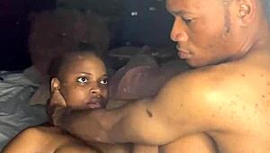 ebony amateur gets missionary fuck again