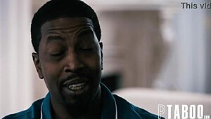 Isiah Maxwell with Lauren Phillips and Madi Collins in hardcore POV teen blowjob