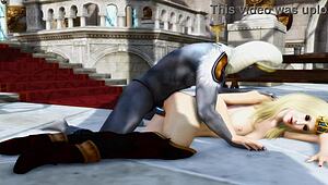 In Adventures of Nulle, episode 4, are you ready to fuck the queen?