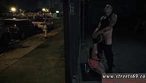 B virgin endures euro bondage outdoor domination