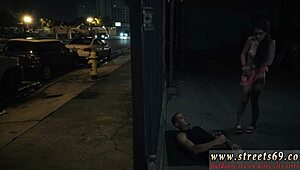 B virgin endures euro bondage outdoor domination