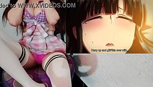 Curvy Latina coed experiences first time with her tutor in animated series - Hentai Inkou Kyoushi episode 1