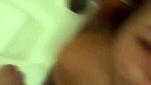 Sucking His Hard Dick Like Crazy!