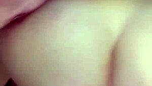 A couple enjoys intimate moments and a creampie