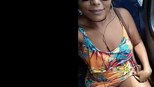 Raw Slutty Wife Grazy Sapeca Flashing Pussy in Public Street Compilation