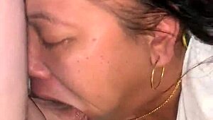 Asian Deepthroat With Big Ass! Intense Action!