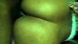 Ebony girl gets pounded by big black cock in church parking lot