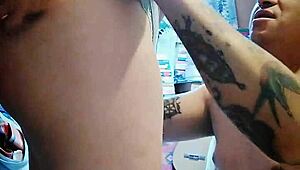 My neighbor kisses my ass before breaking it passionately