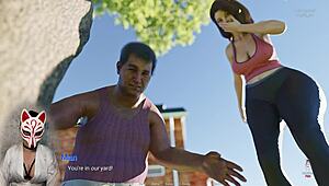 in a scent 2 - busty stepmom playthrough by playful fox