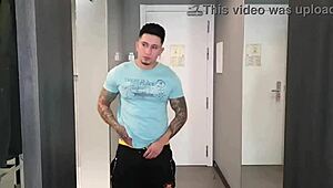 Hey, Freddy Salvador and Diego Sphynx are having a hot bareback fuck with kissing and licking