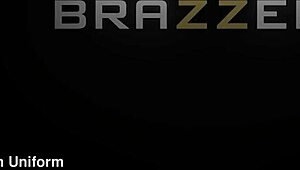 Luna Star's wild ride in bikini and boots. How far will she go?