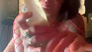 Giant Dildo Ass Play Part 1