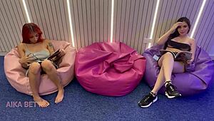 Aikabett, take this big cock in your tight pussy now!