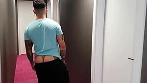 Hey, Freddy Salvador and Diego Sphynx are having a hot bareback fuck with kissing and licking