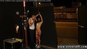 gina and her petite friends get dominated in a hardcore anal threesome