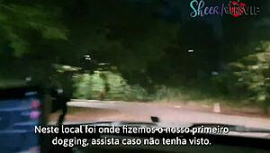 Cristina Almeida's Outdoor Anal with Motoboy in Front of Cuckold Husband