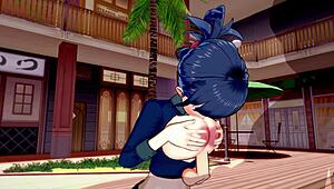 3d hentai girl rides huge cock