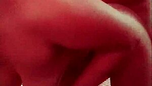 Rough doggystyle with busty Vietnamese teen bent over for action