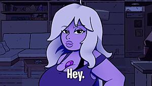 Lesbian gem blasts in uncensored Steven Universe episode