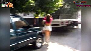 SEX and EXHIBITIONISM Day with STRANGER in Mexico City