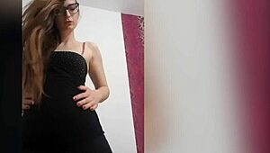 Skinny Amateur Fingers Her Hairy Pussy