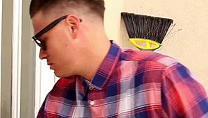 jessie young 18+ teases with skinny body before bent over doggystyle fucking