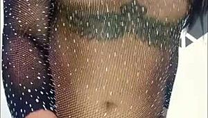 Ts Angelique's Custom Video Builds to Intense Orgasm and Cumshot