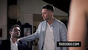 Abigail Mac Banged Hard by Two Guys in Casting!