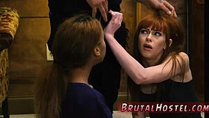 felicity feline dominates youthful tourists with sex bot