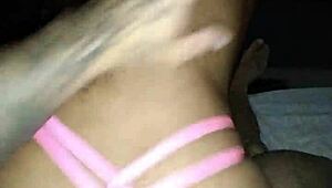 Eliza frees her ass for Allan Guerra Gomes