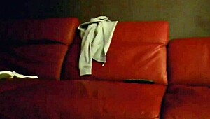 Sexy college babe shows ass in pov webcam with rough handjob