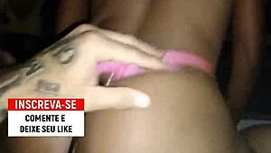 Eliza frees her ass for Allan Guerra Gomes