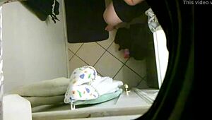 Hidden Camera Footage Of Friend's Wife In Private Moments.