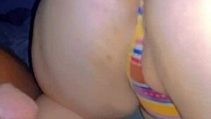 Breeding tight ebony pussy with BBC.