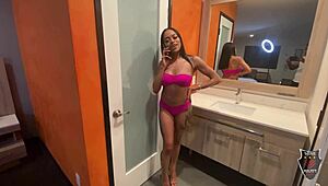 Ava Valentina rides Rome Major's big cock