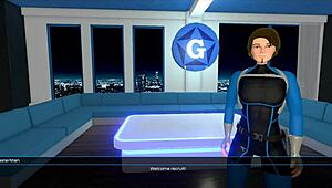 Futanari thugs dominate heroes in street fucking scene