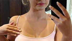 Mia Piper Masturbates In Front Of Mirror With Clothes Ripped