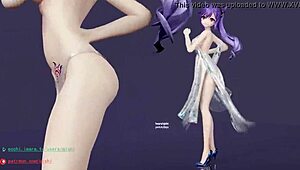 Conversational Sistar Shake It in Perfect MMD R18 View