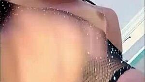 Ts Angelique's Custom Video Builds to Intense Orgasm and Cumshot