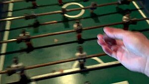 Paying the soccer bet backstage