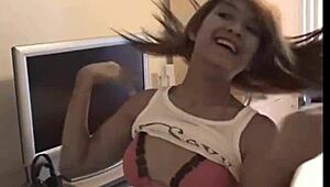 Brookeskye and Asian Babe in Lingerie